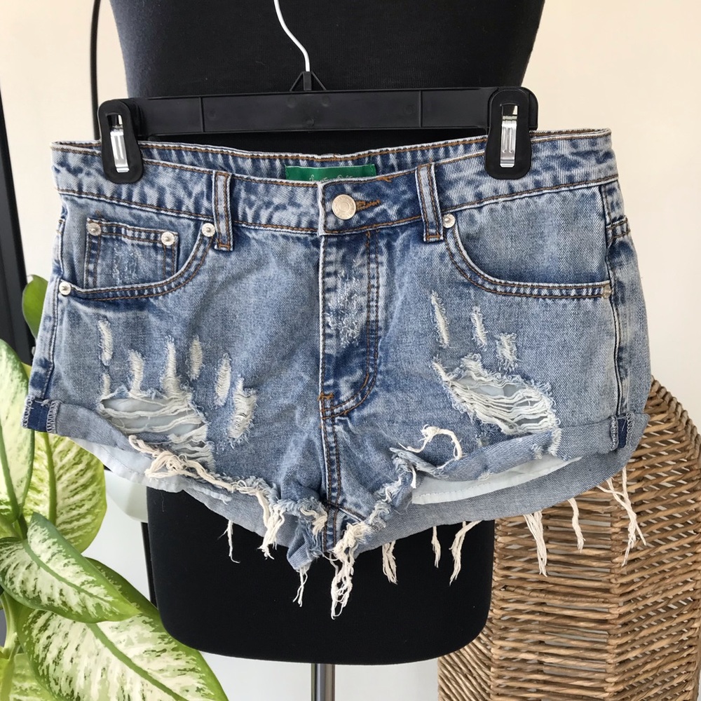 🔺Signature8 - Jean Shorts